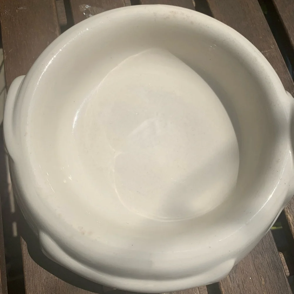 Lillian Vernon Ceramic Dog Bowl